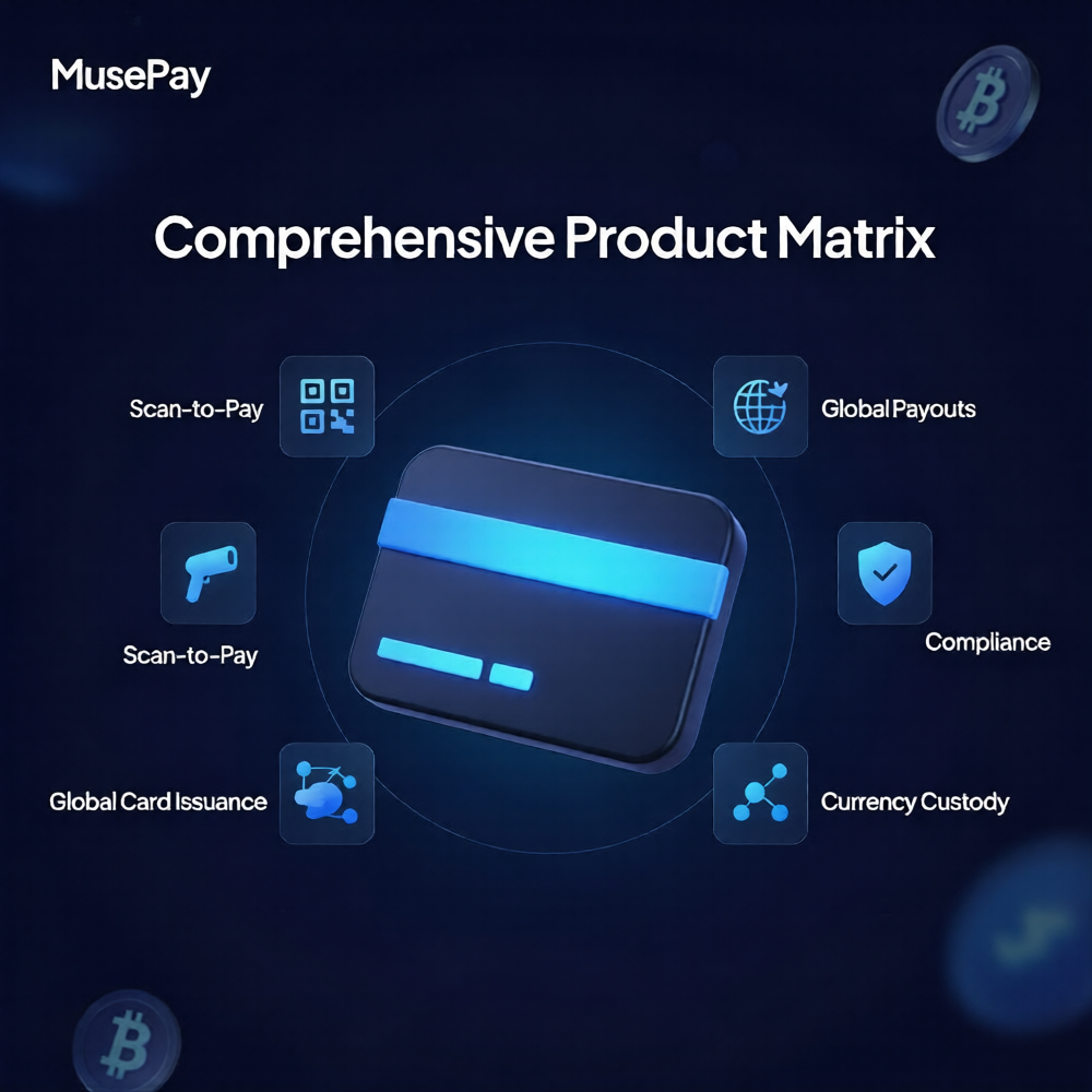 MusePay Comprehensive Product Matrix: Zero-Code Access to Global Payments for Every Merchant