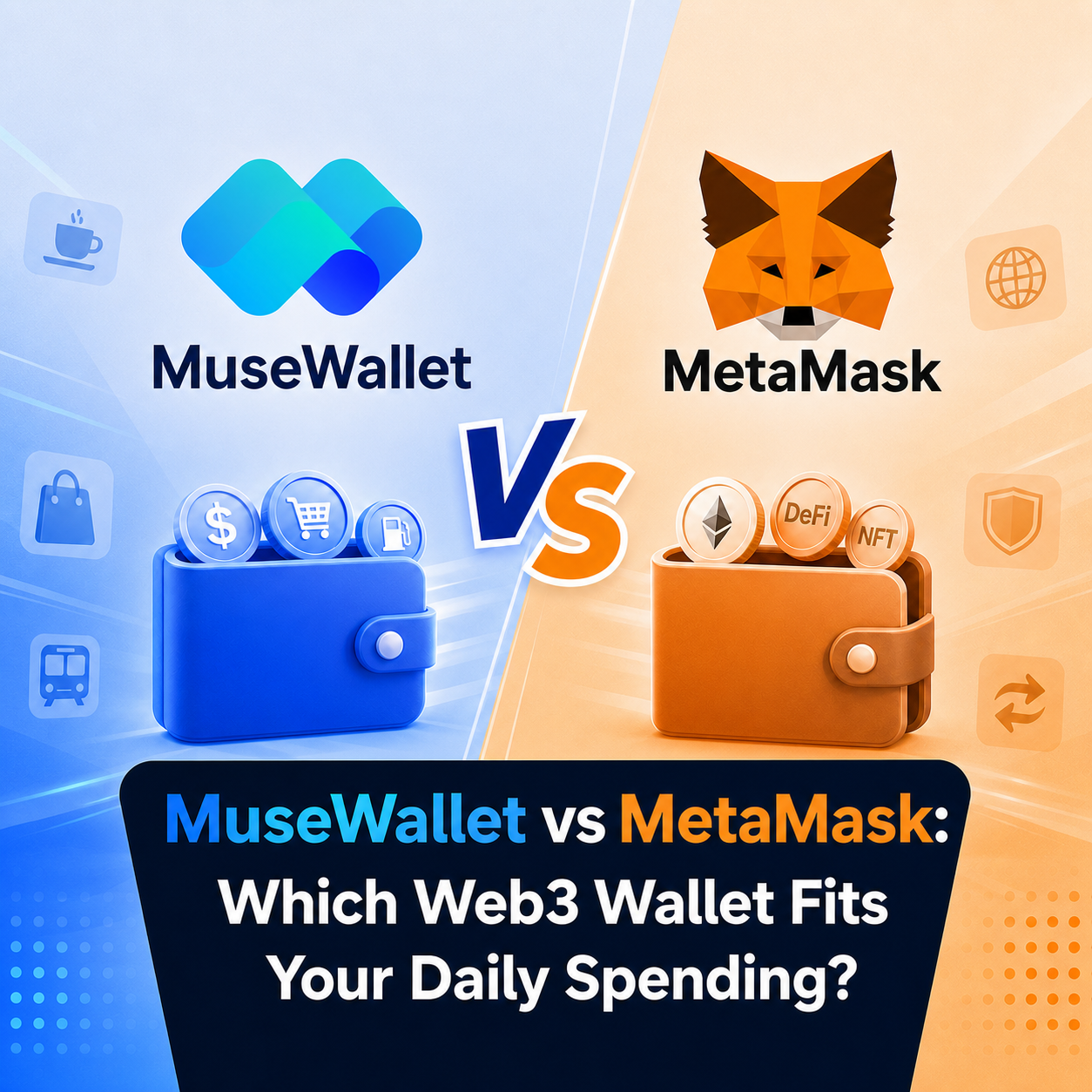 MuseWallet vs MetaMask: Which Web3 Wallet Fits Your Daily Spending?