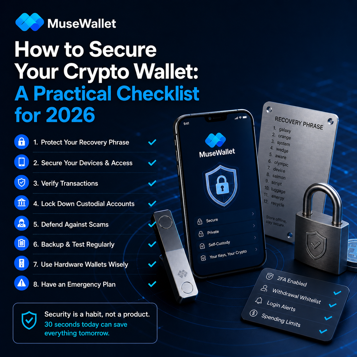 How to Secure Your Crypto Wallet: A Practical Checklist for 2026