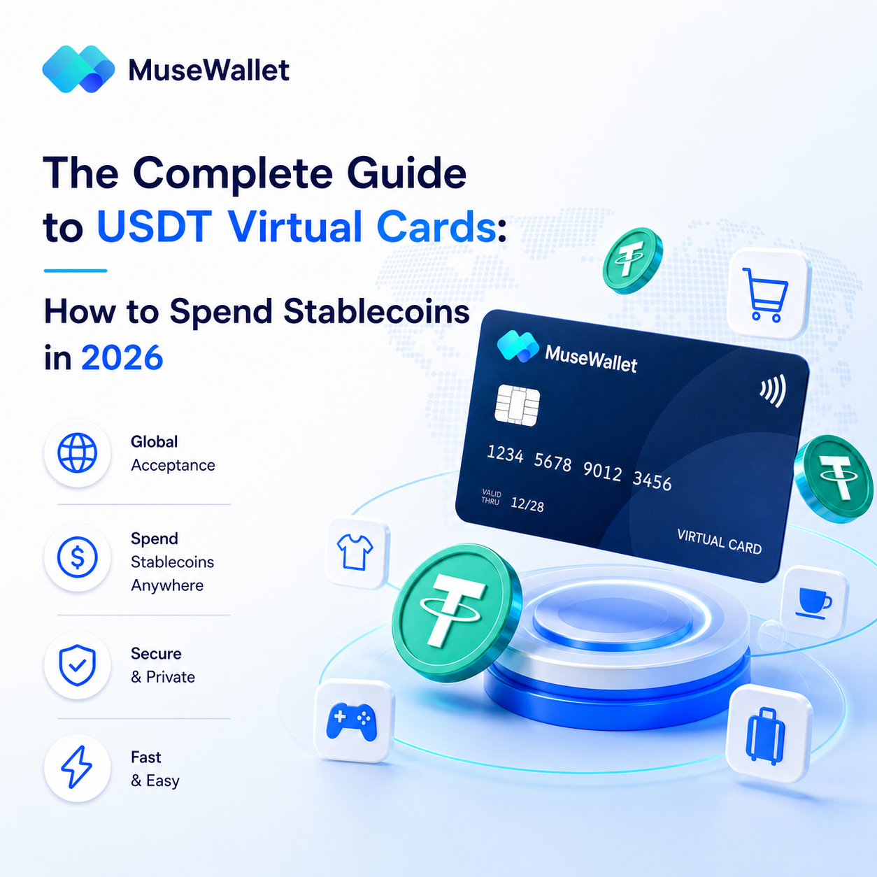 The Complete Guide to USDT Virtual Cards: How to Spend Stablecoins